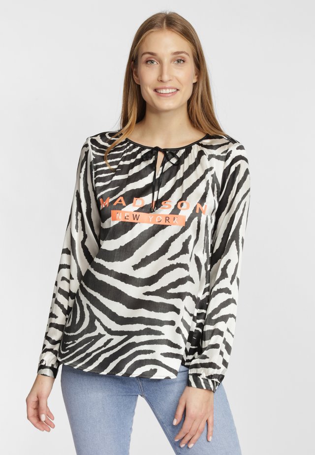MIT ANINMAL-PRINT - Blouse - black