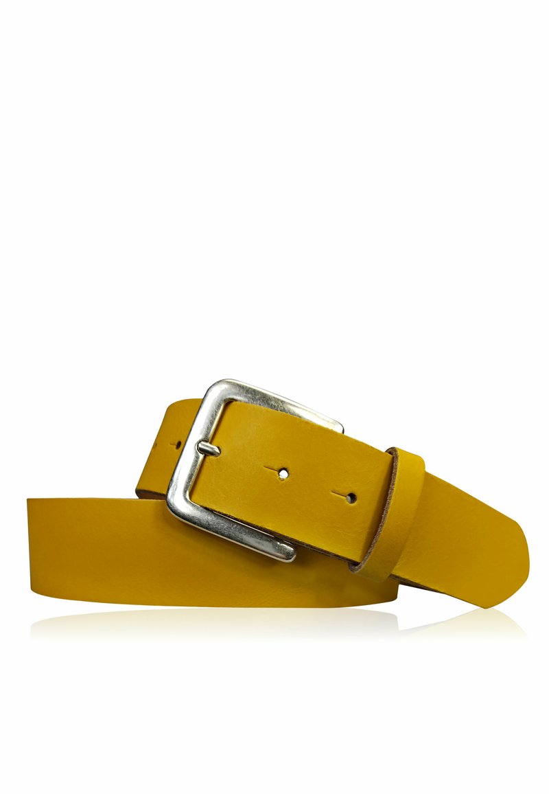 Herren Gürtel klassisch | Fronhofer Gürtel curry/dunkelgelb - WK99780 Herren Gürtel klassisch | Fronhofer Gürtel curry/dunkelgelb - WK99780