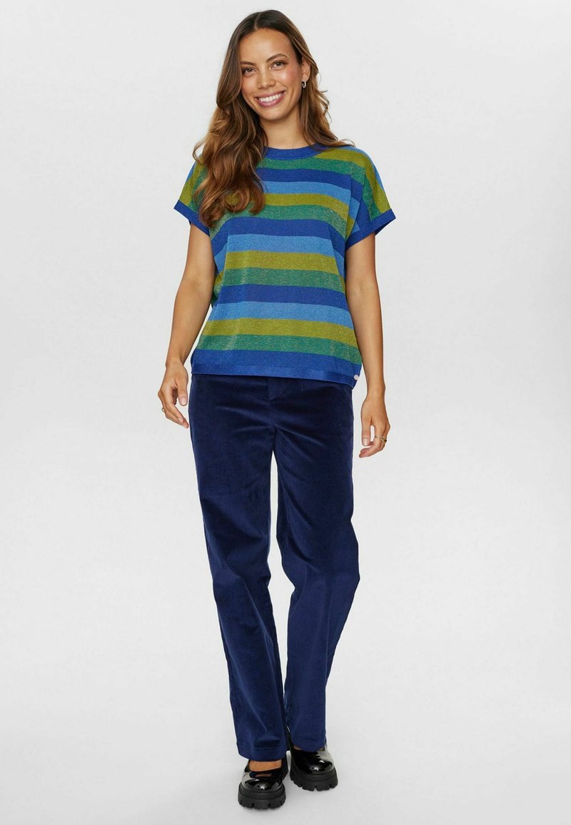 Numph T-shirt print groen Numph T-shirt print groen