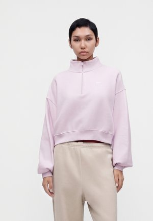 Nike Sportswear, CROP - Суитшърт - bleached lilac/sail