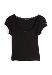 SLIM TEE  - Jednoduché tričko - black