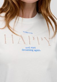 s.Oliver T-shirt print - creme