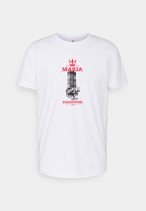 HERITAGE - Printtipaita - white