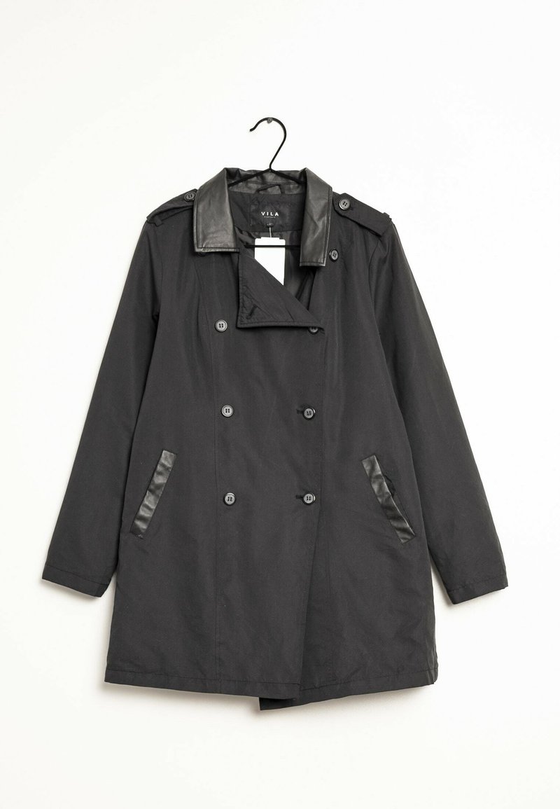 VILA Manteau court - black