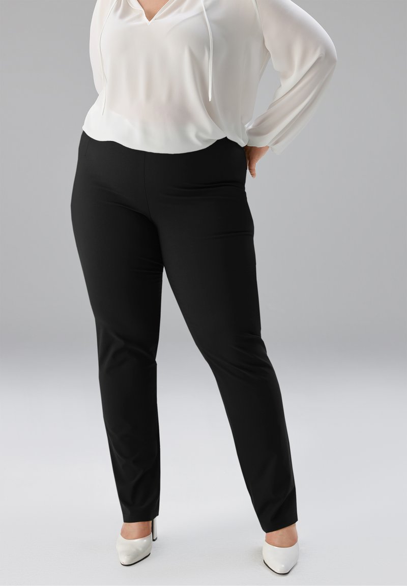 Sallie Sahne ROBIN - Trousers - black