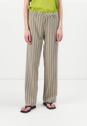 HELLA STRAIGHT PANTS  - Pantaloni - french illusion stripe