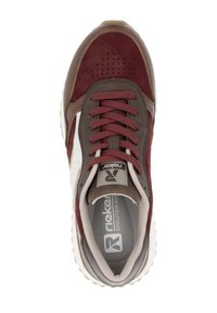 Rieker Sport Baskets basses - zimtbraun rubinrot