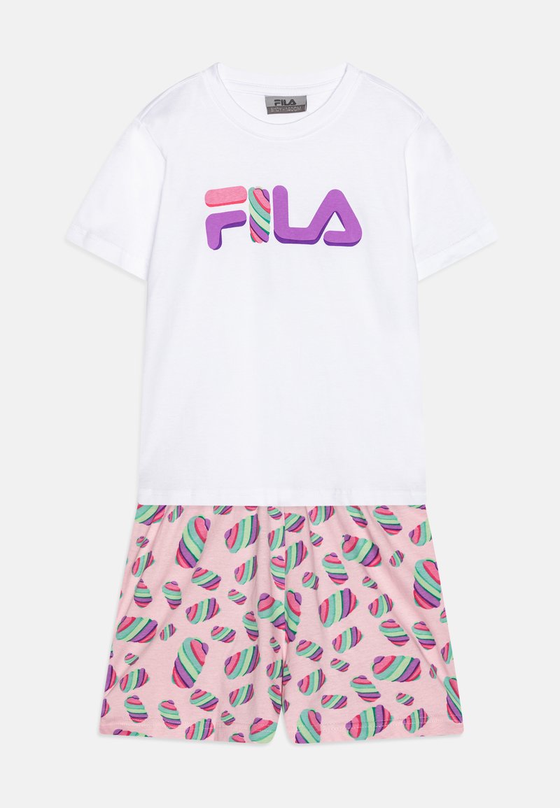 Fila JUNIOR GIRL - Pyjama - white/sweet pink/blanc - ZALANDO.FR