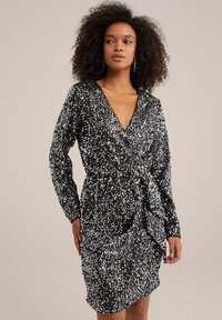 Koktel haljina / svečana haljina - silver