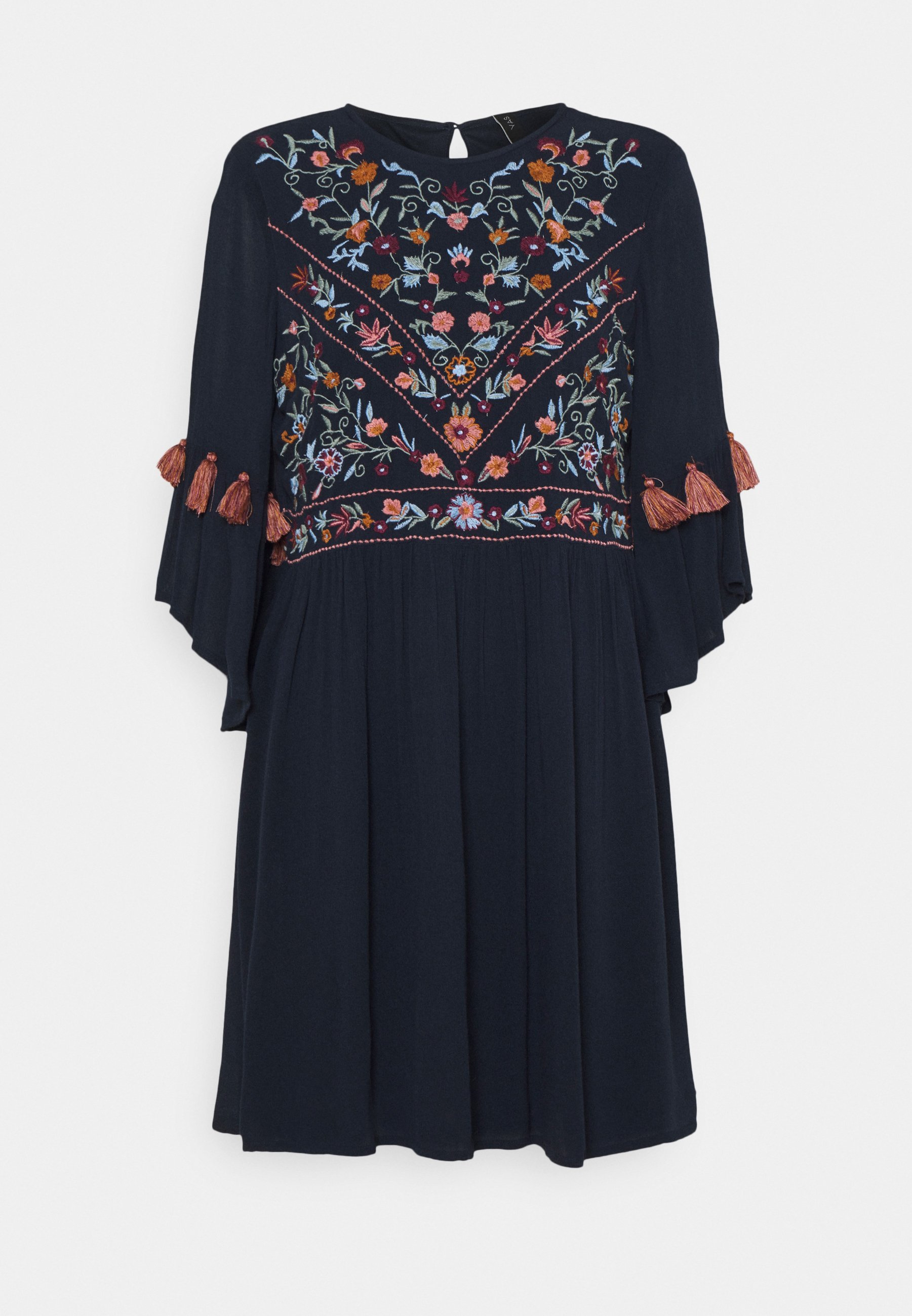 Yas Yaschella Tunic Freizeitkleid Sky Captain Dunkelblau Zalando De 