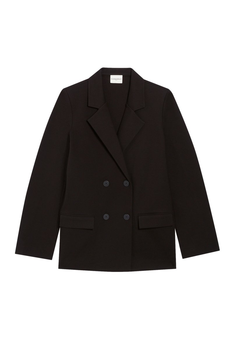 CLAUDIE PIERLOT Halflange jas zwart