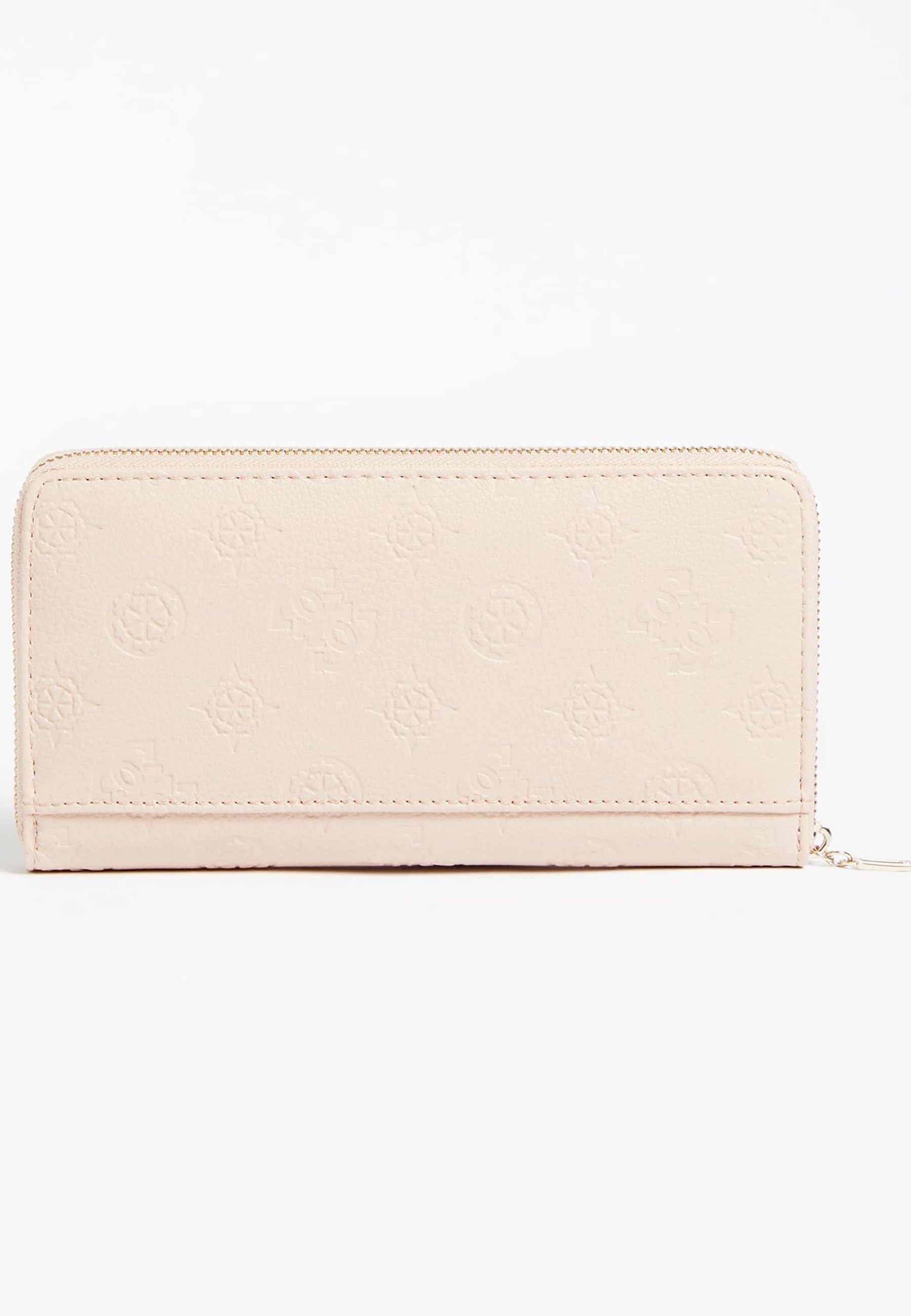 guess light pink wallet
