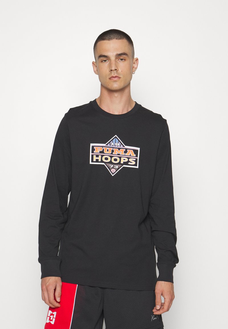 Puma BLUEPRINT GRAPHIC TEE Long sleeved top black Zalando.ie
