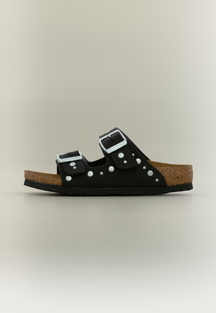 Birkenstock ARIZONA RIVETS KIDS NARROW - Sandalias - black