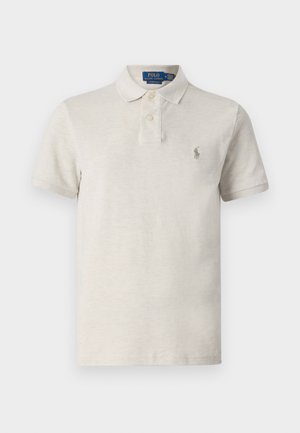 Polo Ralph Lauren CUSTOM SLIM FIT MESH POLO SHIRT - Pikeepaita - soho heather