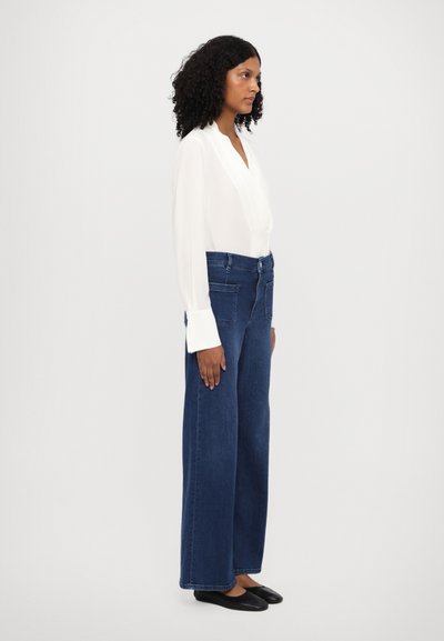 FRAME PALAZZO BARDOT  - Široke hlačnice - thunderstorm