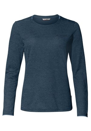 Vaude WOMENS ESSENTIAL - Langarmshirt - dark sea uni