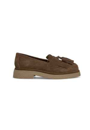 Scarpe senza lacci - camel