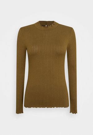 JDY L/S NOOS - Majica z dolgimi rokavi - dark olive