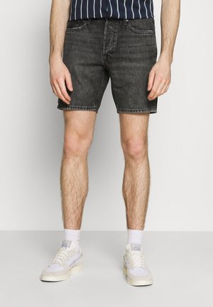 Shorts di jeans - black