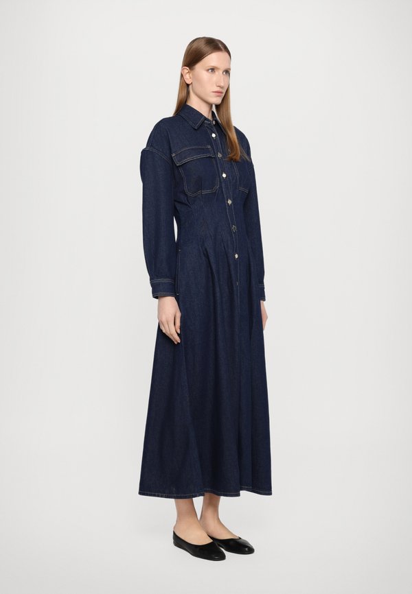 THE NIPPED DRESS - Denim dress3