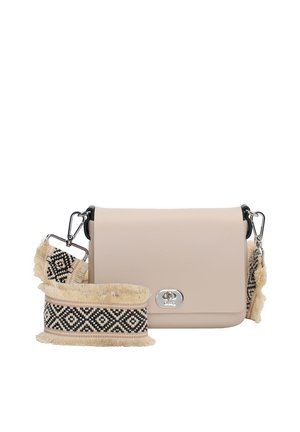 Cross body bag - sand plain