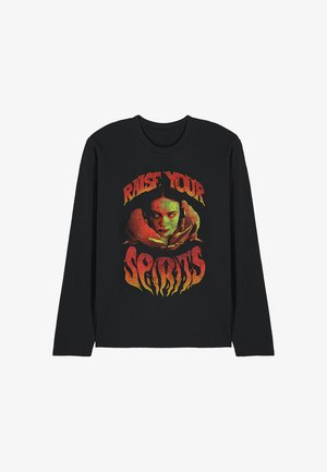 NETFLIX, STRANGER THINGS RAISE YOUR SPIRITS - Long sleeved top - black