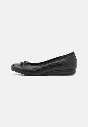 Gabor Comfort Ballerines - schwarz/gold