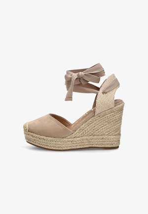 ETIKA NICEA - Zapatos altos - taupe