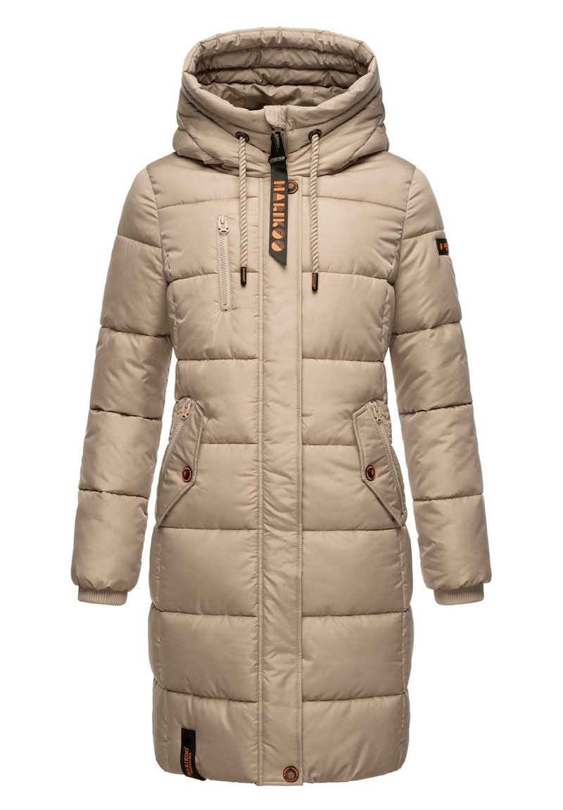 MARIKOO Cappotto Invernale Da Donna Trapuntato – Cappuccio Rimovibile, Modello N075, Taglie S-3XL, 13 Colori, Tasche Interne Con Zip