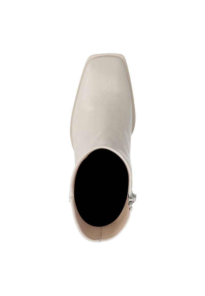 Damen Klassische Stiefel | Manfield MIT CARRÉ-KAPPE High Heel Stiefelette offwhite - PM60894 Damen Klassische Stiefel | Manfield MIT CARRÉ-KAPPE High Heel Stiefelette offwhite - PM60894
