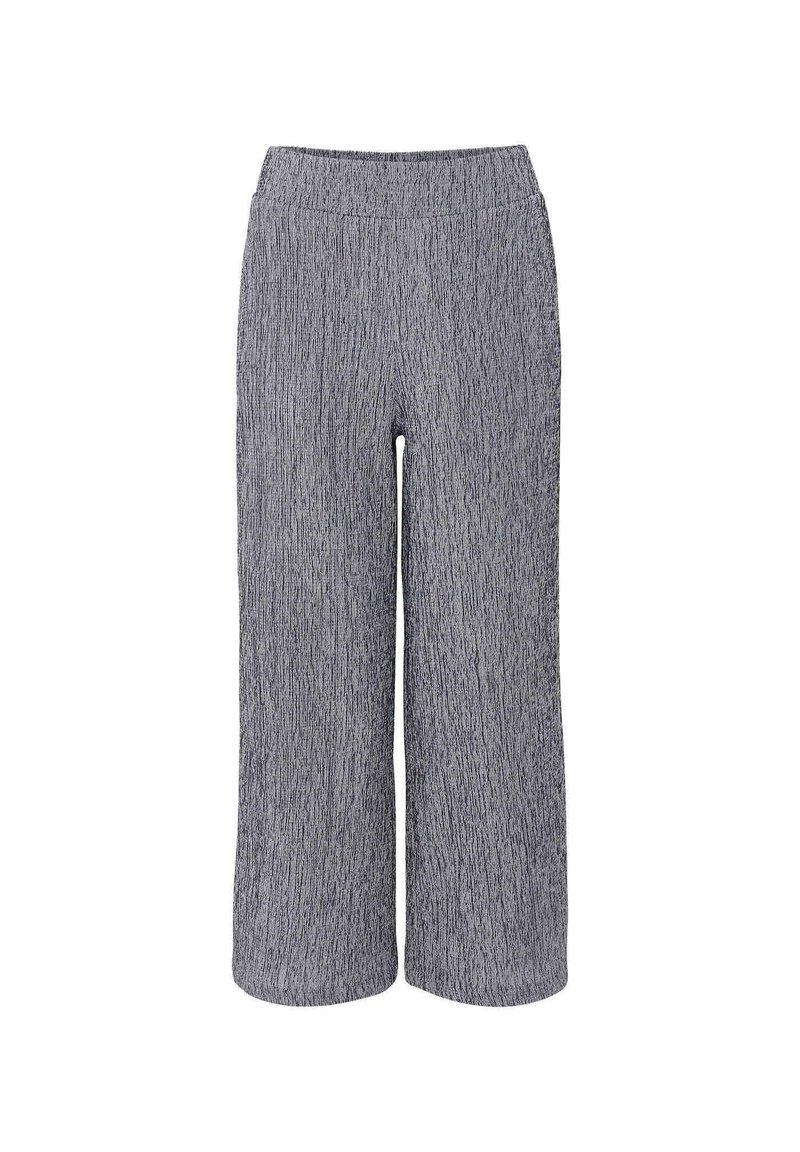 OPUS CULOTTE MELTIKO STRUCTURE - Stoffhose - coal blue/blau - Zalando.ch