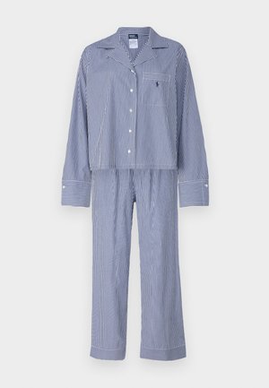 Polo Ralph Lauren LONG SLEEVE SET - Pyjamas - light blue