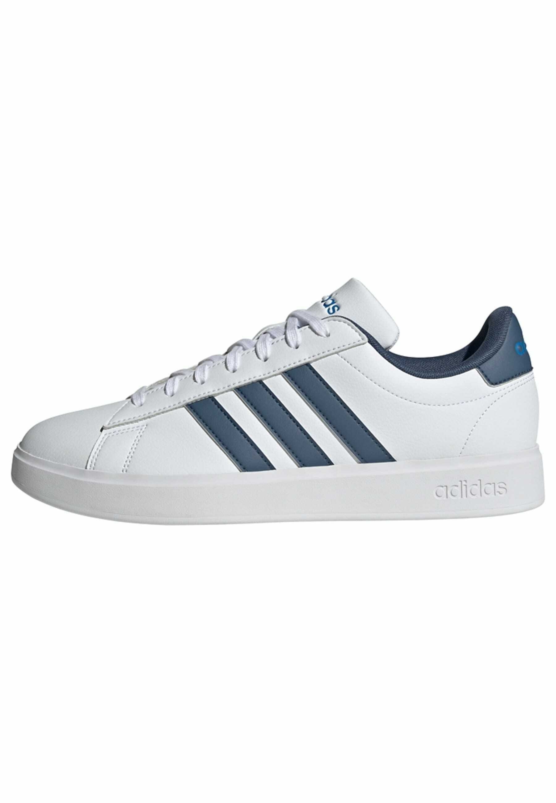 adidas Sportswear GRAND COURT CLOUDFOAM COMFORT - Training shoe - cloud  white preloved ink bright royal/off-white - Zalando