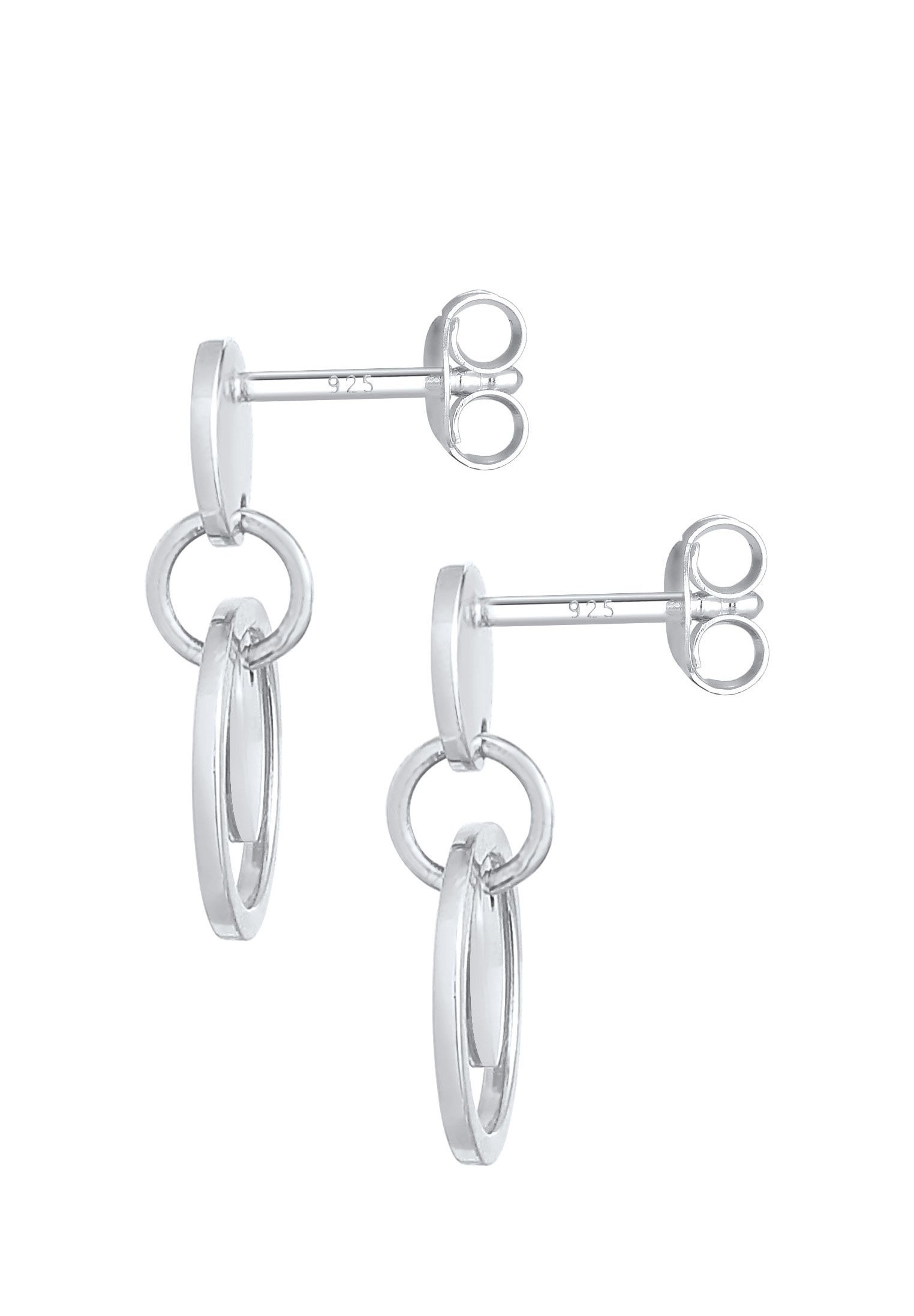 Elli – Orecchini A Cerchio In Argento 925 Per Donna – Gioiello Semplice Ed Elegante Per Ogni Occasione