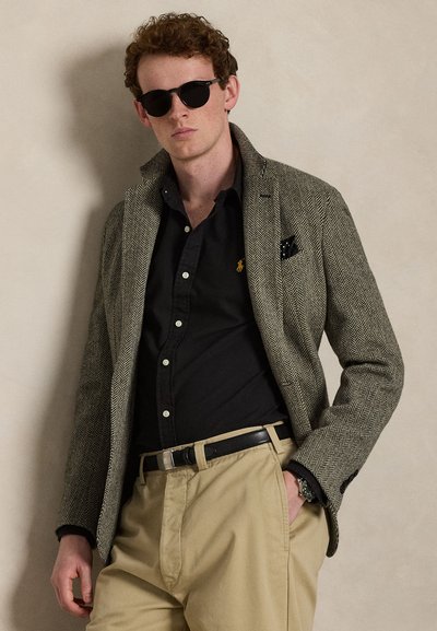 Polo Ralph Lauren SLIM FIT OXFORD SHIRT - Shirt - black