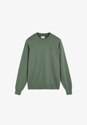 Scalpers, SCALPERS SCBASIC R CONTRAST TRICOT - Jersey de punto - khaki
