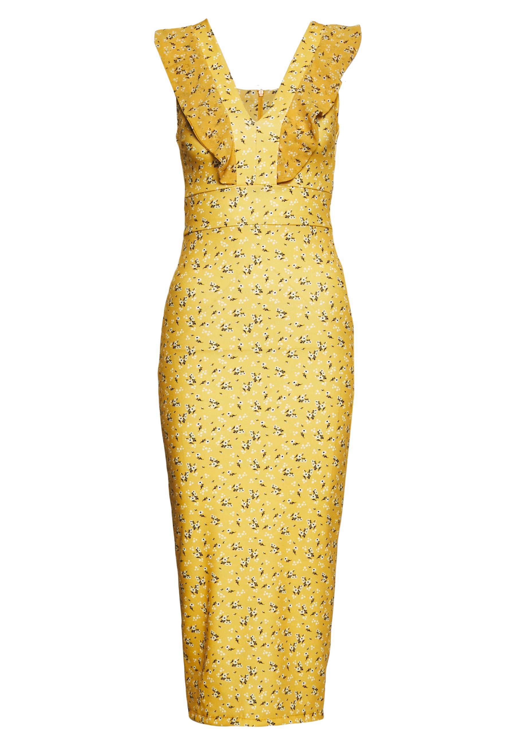 yellow shift dress uk