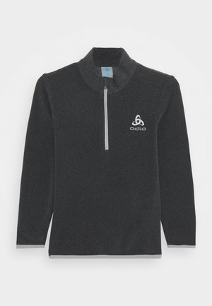 MIDLAYER 1/2 ZIP ROY KIDS STRIPE UNISEX - Fleece trui - shale grey/black