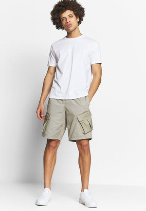 CREW NECK 2 PACK - T-shirt basic - white/navy