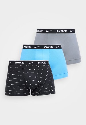 TRUNK 3 PACK - Kurze Boxershorts - cool grey/blue