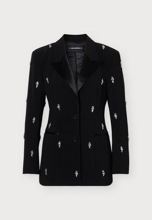 KARL LAGERFELD, EXCLUSIVE EMBELLISHED TAILORED JACKET - Блейзър - black