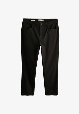 Next, SLIM FIT - 5 POCKET SOFT TOUCH TROUSERS . - Auduma bikses - dark purple
