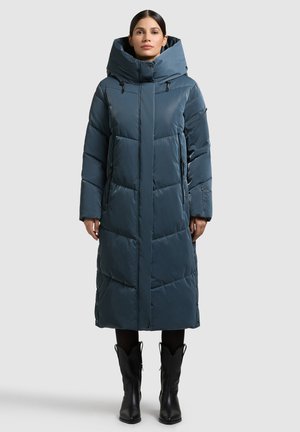 khujo PULSET SHINY - Téli kabát - dim blue