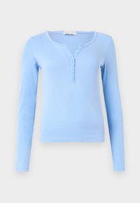 Topper langermet - light blue