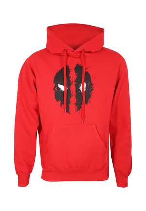 MARVEL COMICS DEADPOOL MASK SPLATTER - Sweat à capuche - red