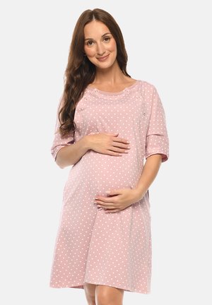 3 IN1 GEBURTS STILL UMSTANDS HERZEN - Nightie - light pink hearts