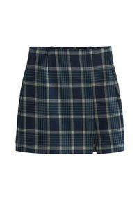 Next Jupe trapèze - navy check print