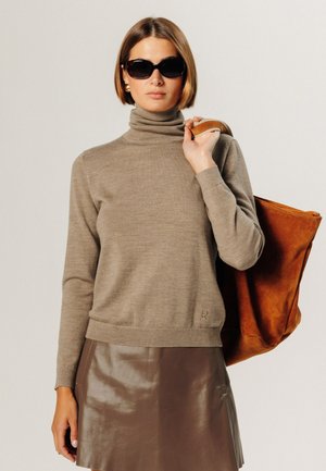 TURTLENECK - Trui - beige