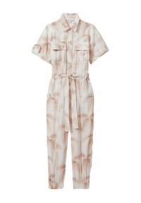 Reiss REGULAR FIT - KAIA TROPICAL PRINT BELTED - Buksedragter - blush